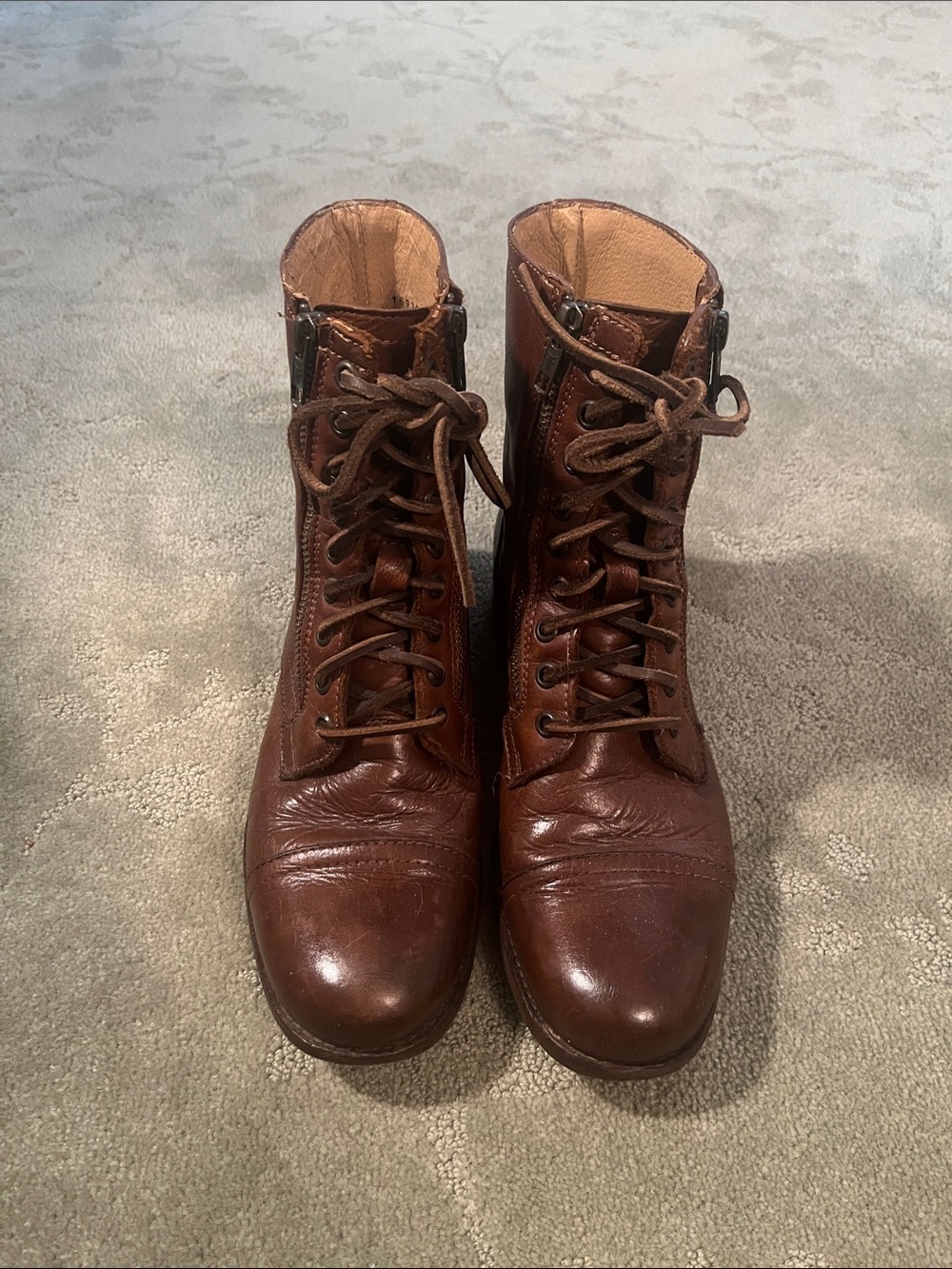 Frye Brown Leather Boots